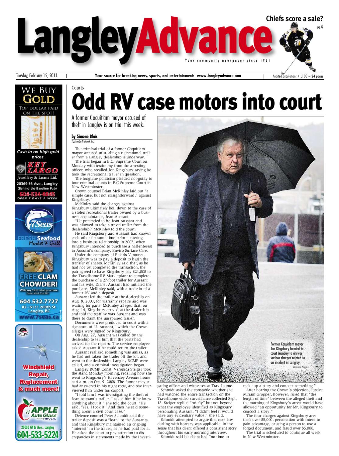 Langley Advance February 15 2011 by Glacier Community Publishing Issuu