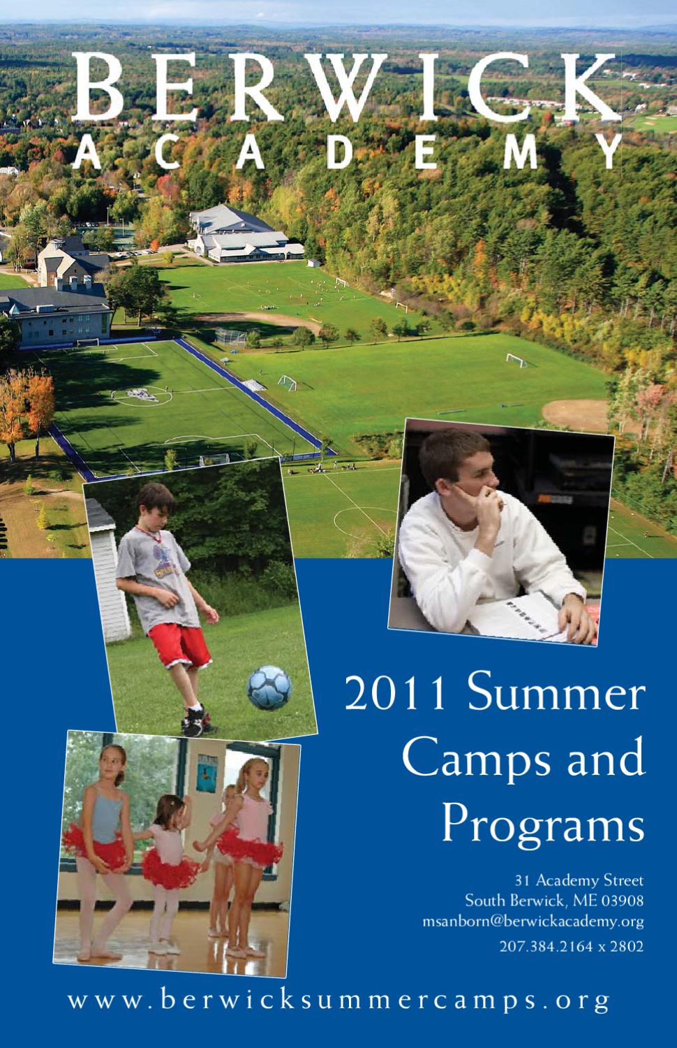Summer Programs Booklet by Berwick Academy Issuu