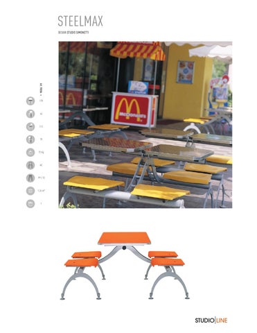 StudioLine Workplace Environments 家具目录 · Fast Food 家具 ( 工程 ) 第 3 页