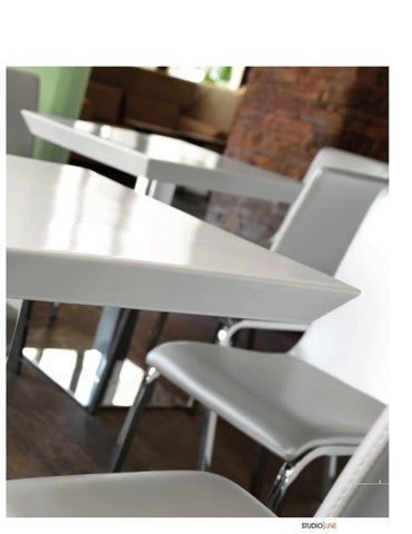 StudioLine Workplace Environments 家具目录 · Fast Food 家具 ( 工程 ) 第 7 页