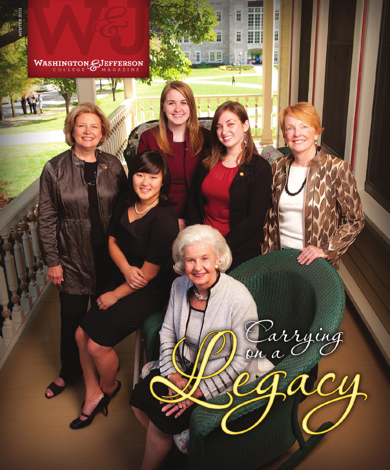 W J Alumni Magazine Carrying On a Legacy by Washington