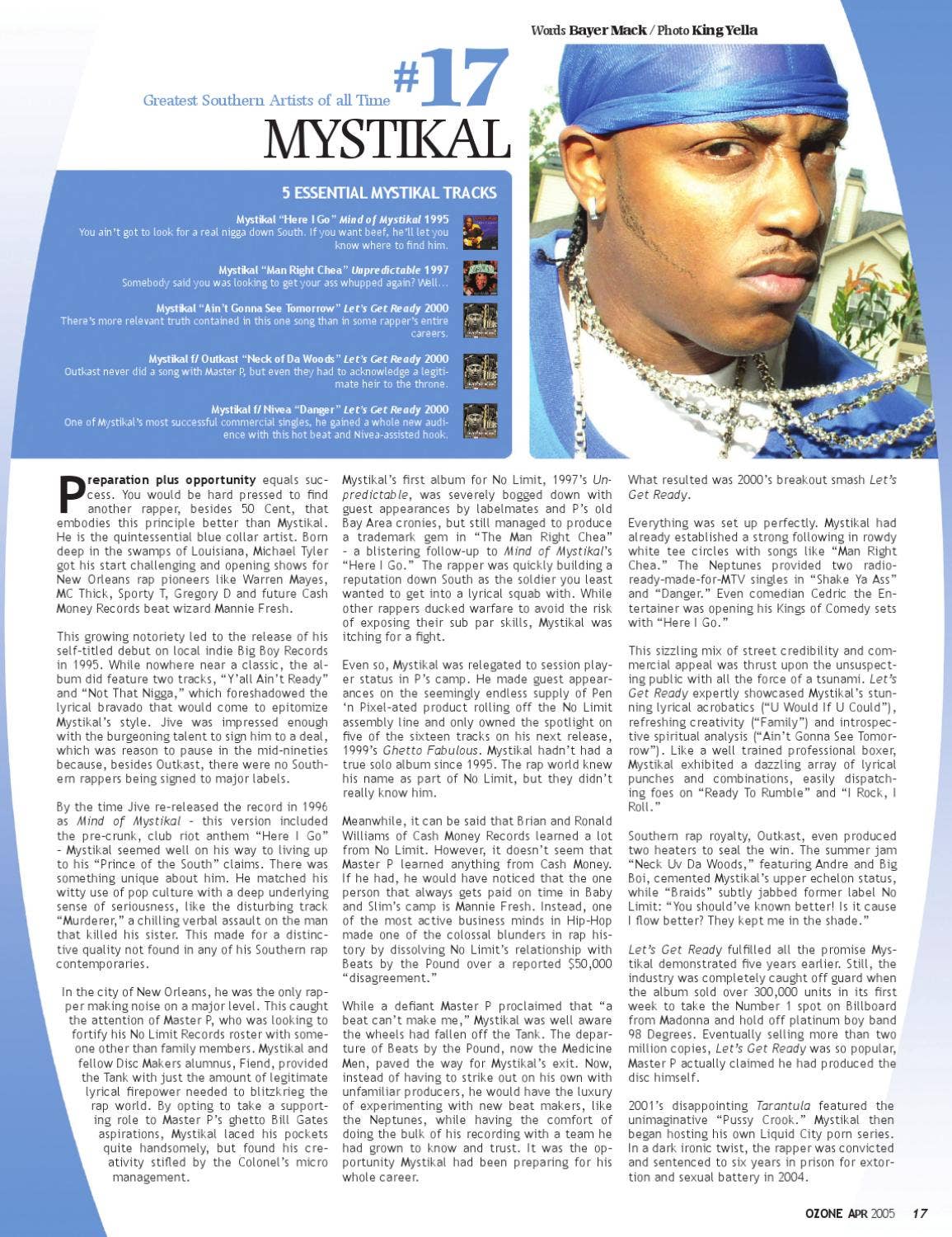 Ozone Mag #33 - Apr 2005 by Ozone Magazine Inc - Issuu