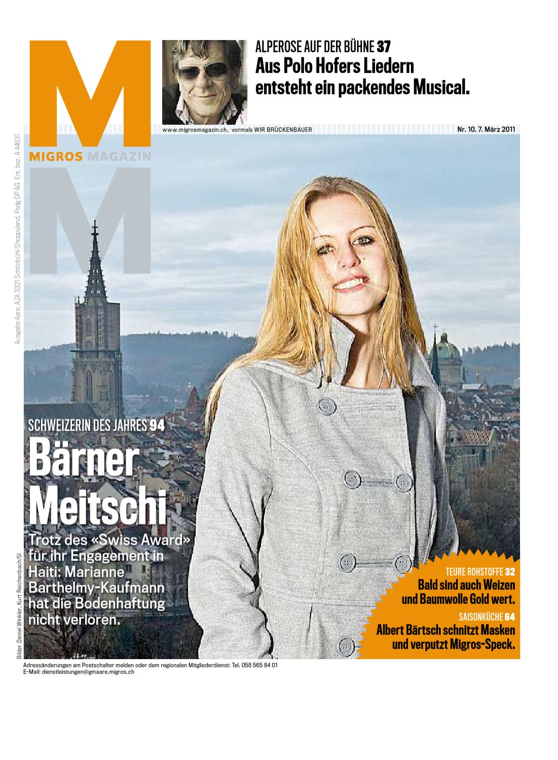 Migros Magazin 10 2011 d LU by Migros-Genossenschafts-Bund - Issuu