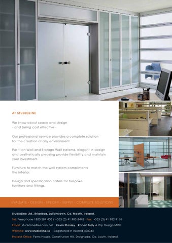 StudioLine Workplace Environments 灯饰目录 · 办公 Environments 第 5 页