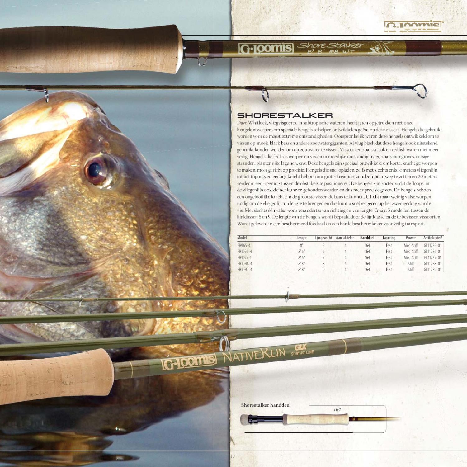 G.Loomis catalogue 2011 Dutch by Shimano Europe BV Issuu