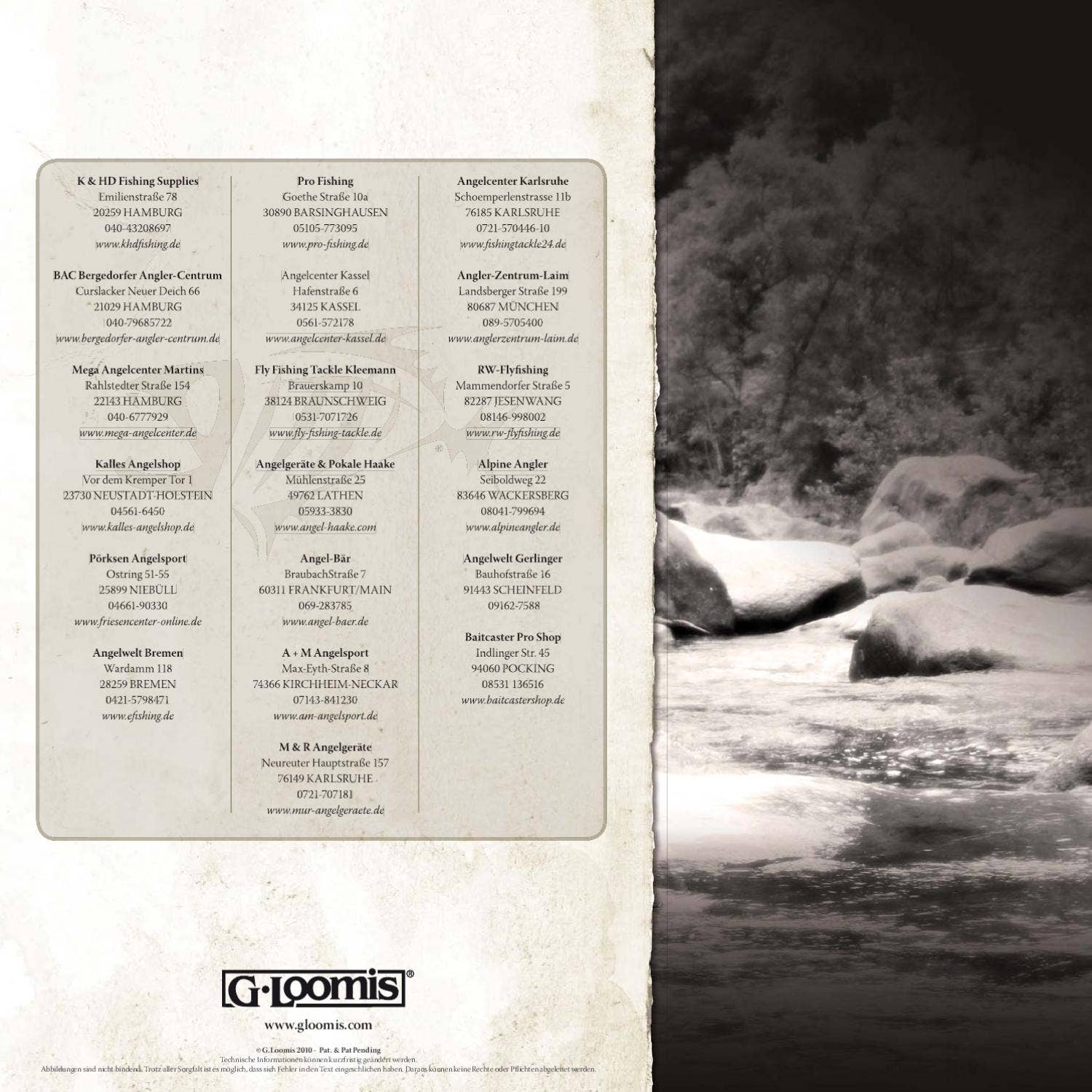 G.Loomis catalogue 2011 German by Shimano Europe BV Issuu