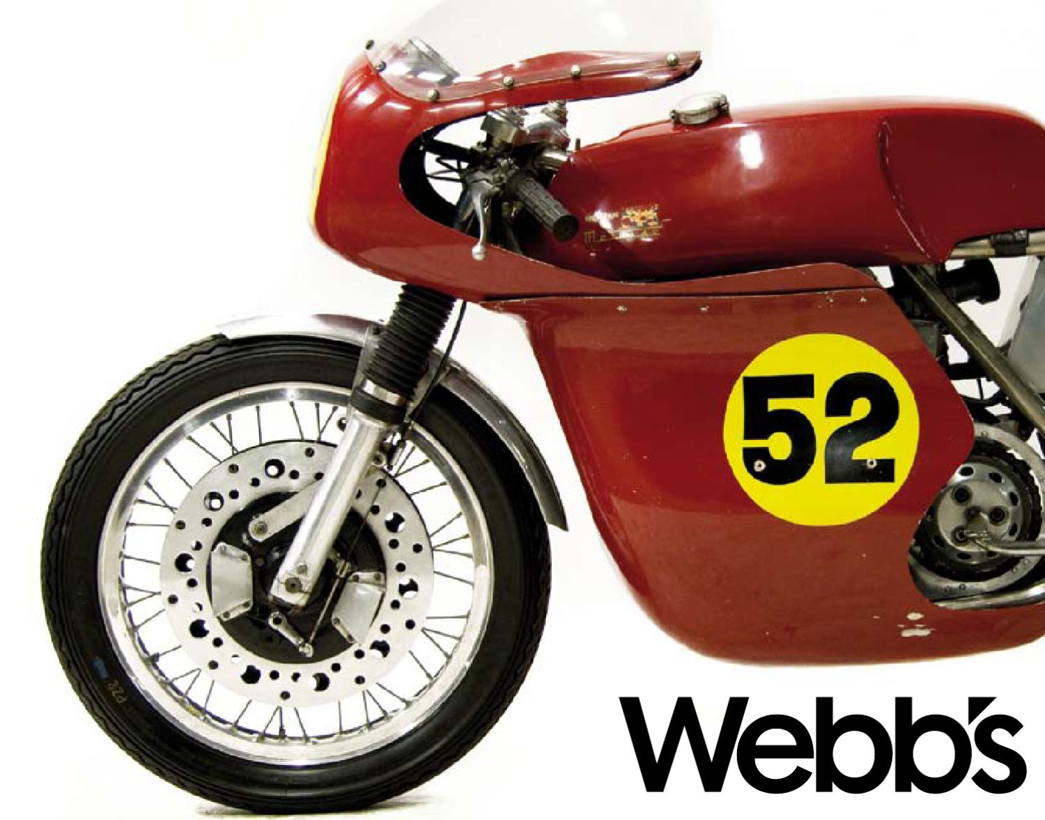 Webb's Important Cars and Classic Motorcycles March 2011 by Webb's Auction  House - issuu