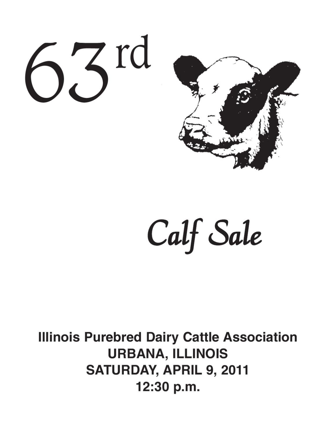 Illinois Purebred Dairy Cattle Association Calf Sale by Dairy Agenda