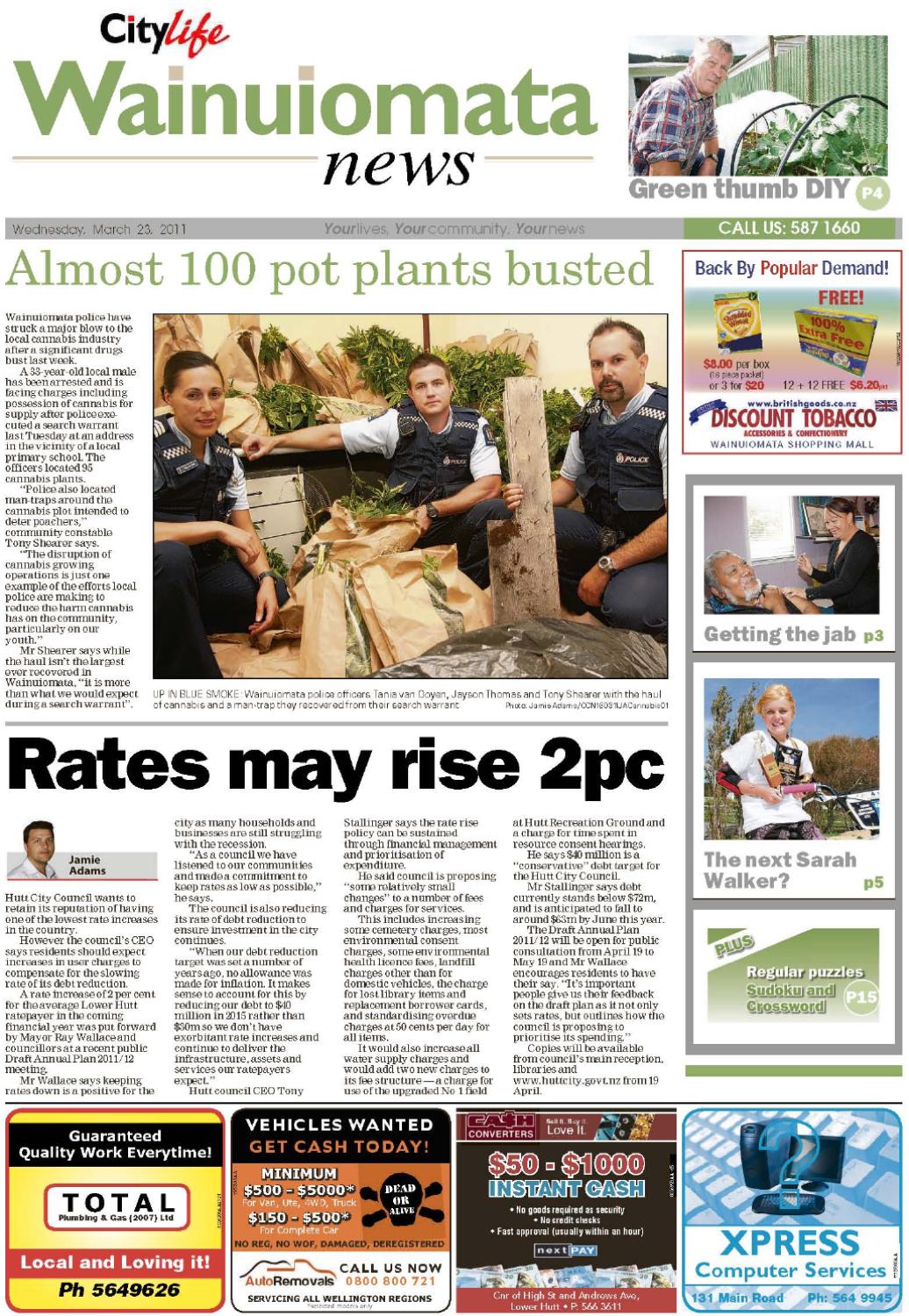 Wainuiomata News 23311 by Local Newspapers Issuu