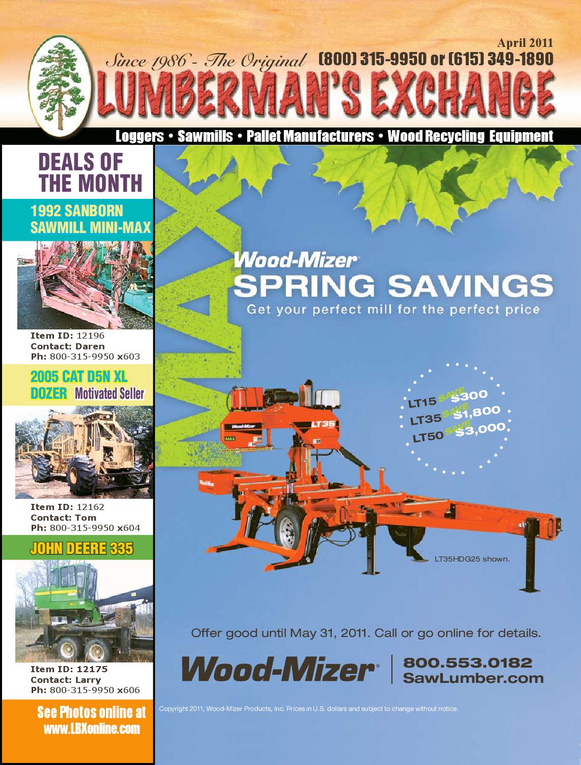 The Original Lumberman's Exchange Magazine brought to you by