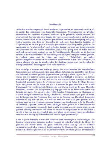H.P. Blavatsky - 1889- 德文 Grondslagen van het ritueel in Kerk 英文 vrijmetselarij 第 13 页