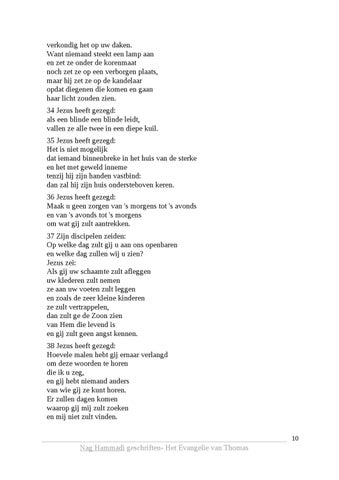Het Evangelie van Thomas 第 10 页