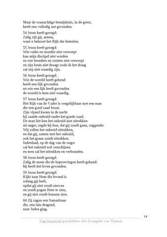 Het Evangelie van Thomas 第 14 页