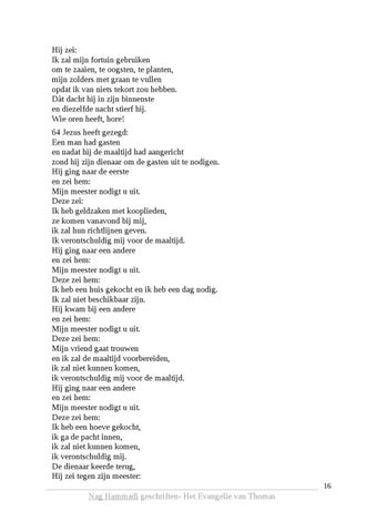 Het Evangelie van Thomas 第 16 页