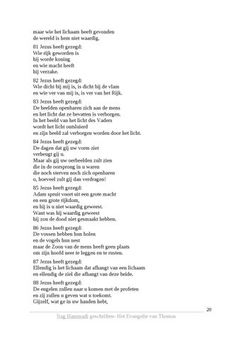 Het Evangelie van Thomas 第 20 页
