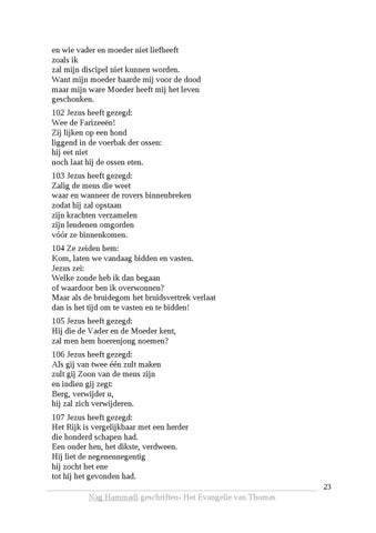 Het Evangelie van Thomas 第 23 页