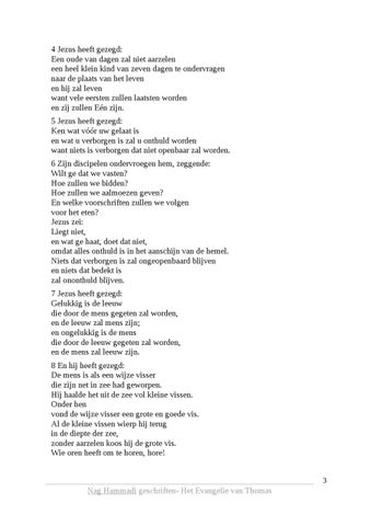 Het Evangelie van Thomas 第 3 页