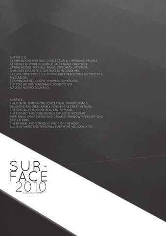 Surface 2010 | 灯饰目录 第 5 页