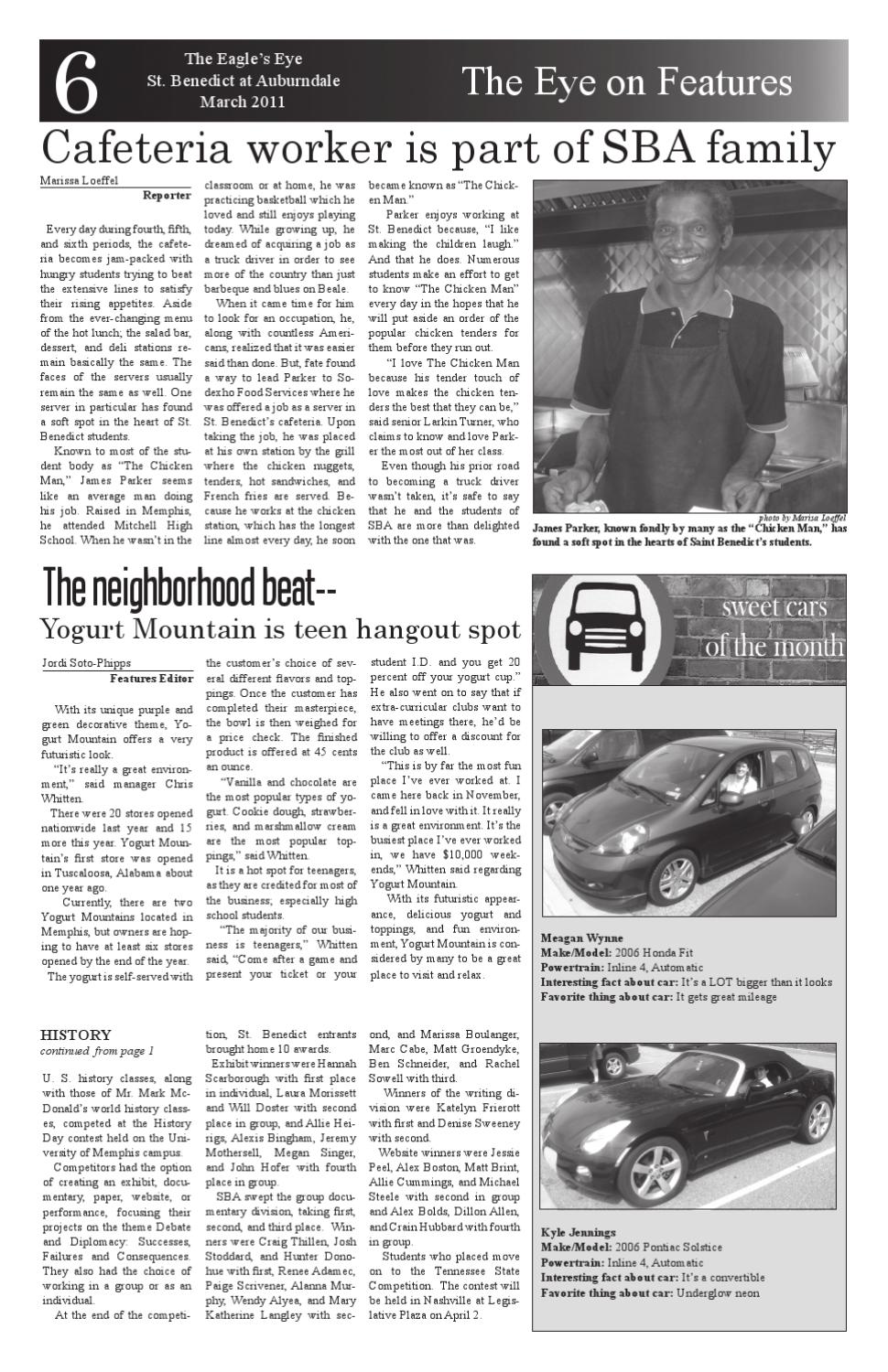 The Eagles Eye by Saint Benedict at Auburndale - Issuu