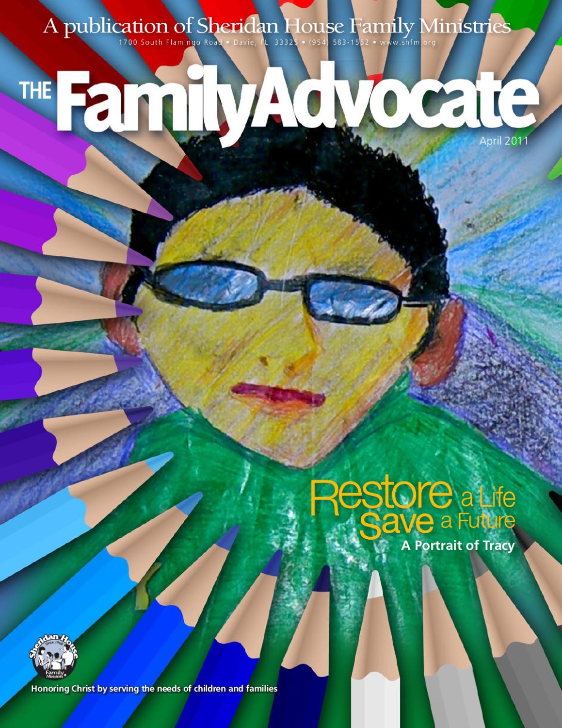 April 2011 Family Advocate by Sheridan House Family Ministries Issuu