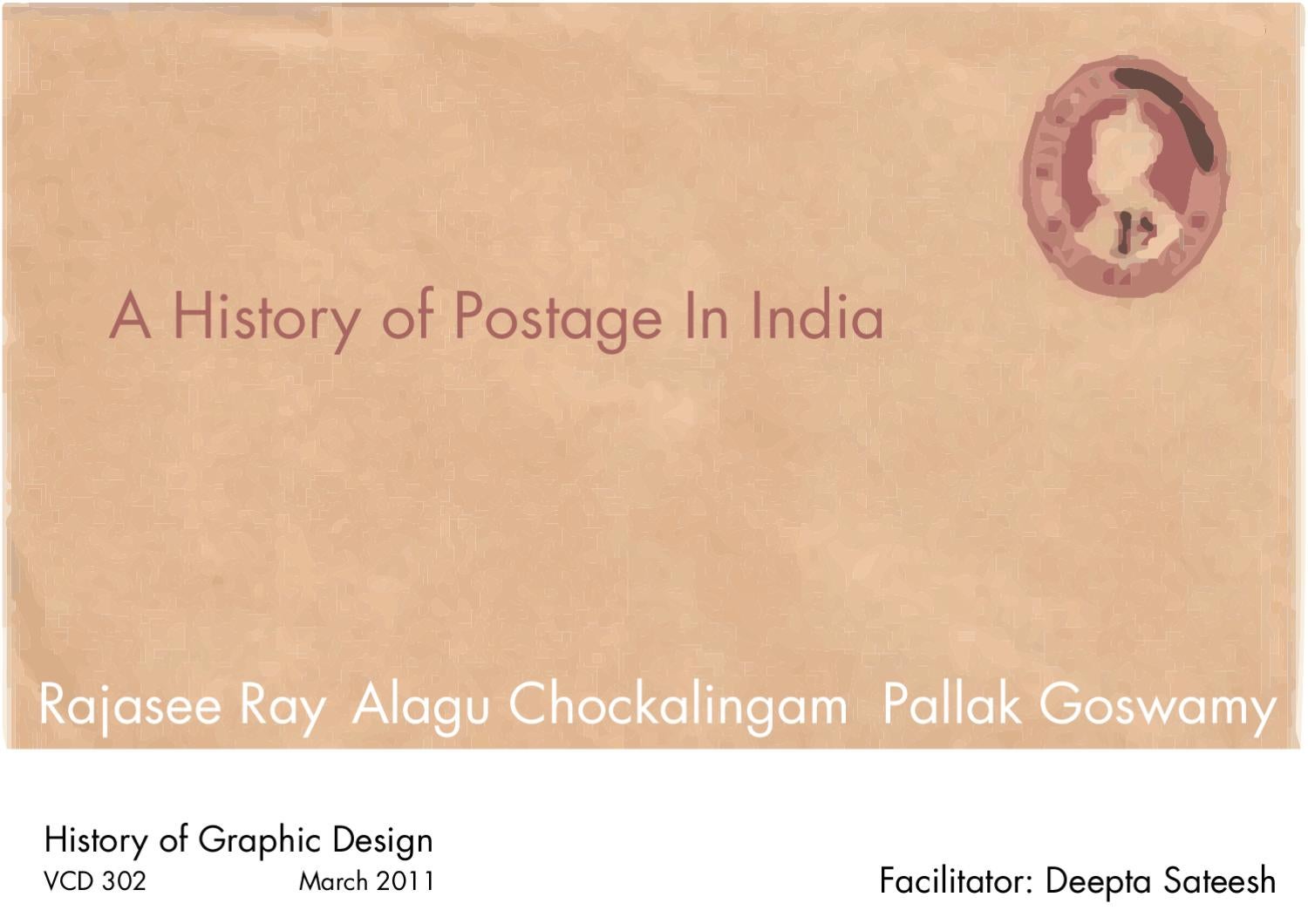 History of Postage in India by rajasee ray Issuu