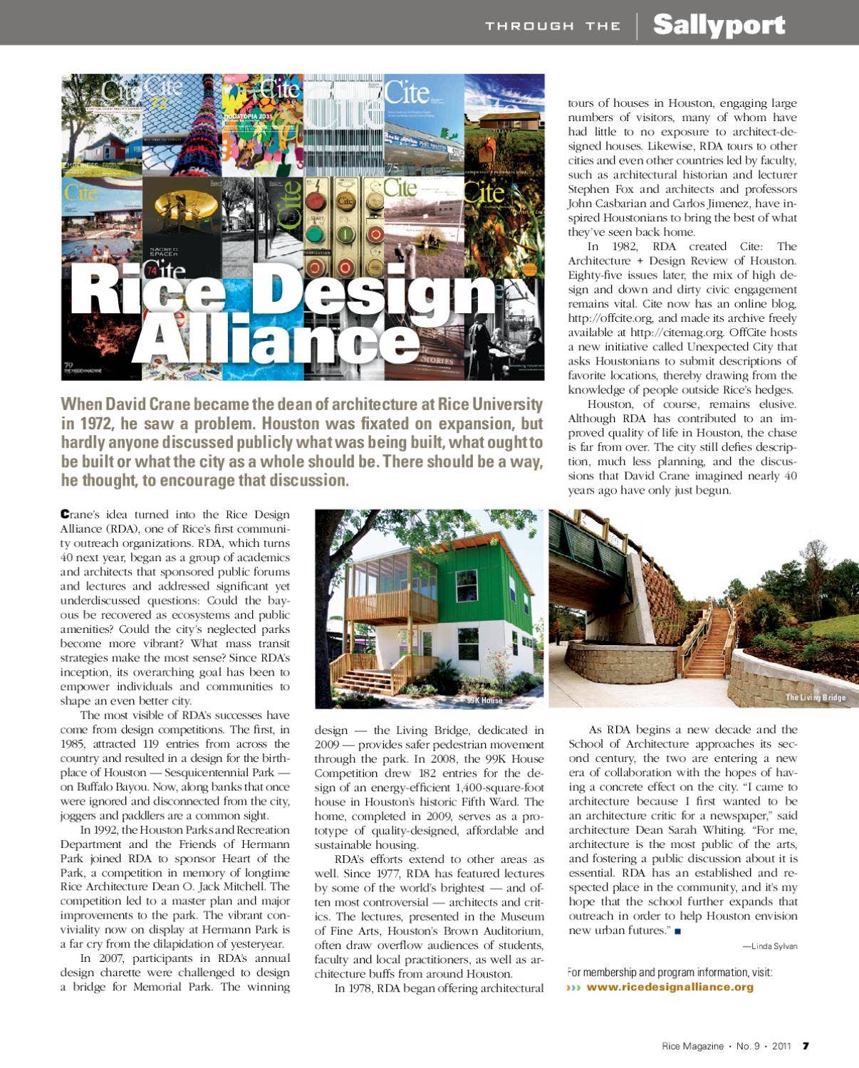 Rice Magazine Inner Page Rice Magazine Issue 9 by Rice University - Issuu