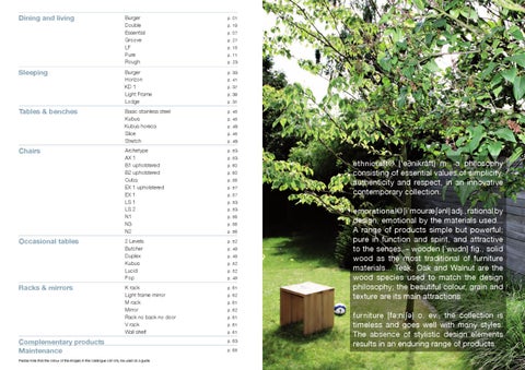 Innes 家具目录 · Ethnicraft Teak 家具 第 2 页