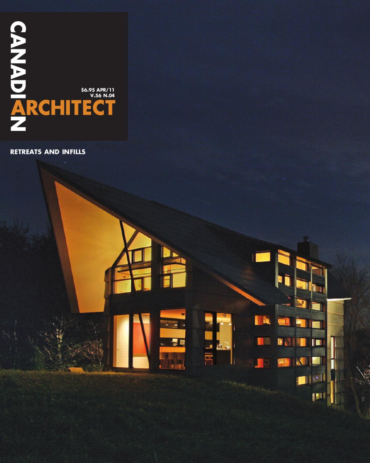 Canadian Architect April 2011 by Annex Business Media Issuu
