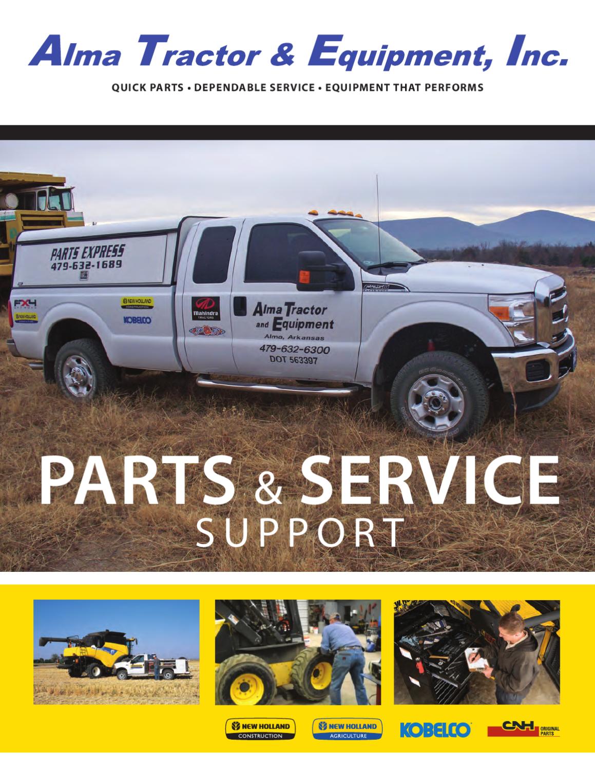 Alma Tractor Parts and Service Brochure by Winsby Inc. Issuu