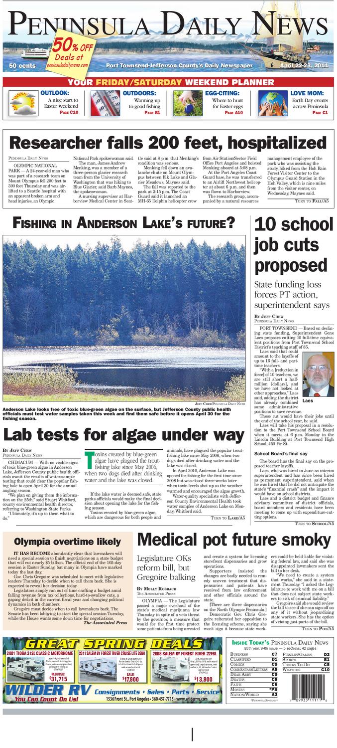 PDN04222011j by Peninsula Daily News & Sequim Gazette - Issuu