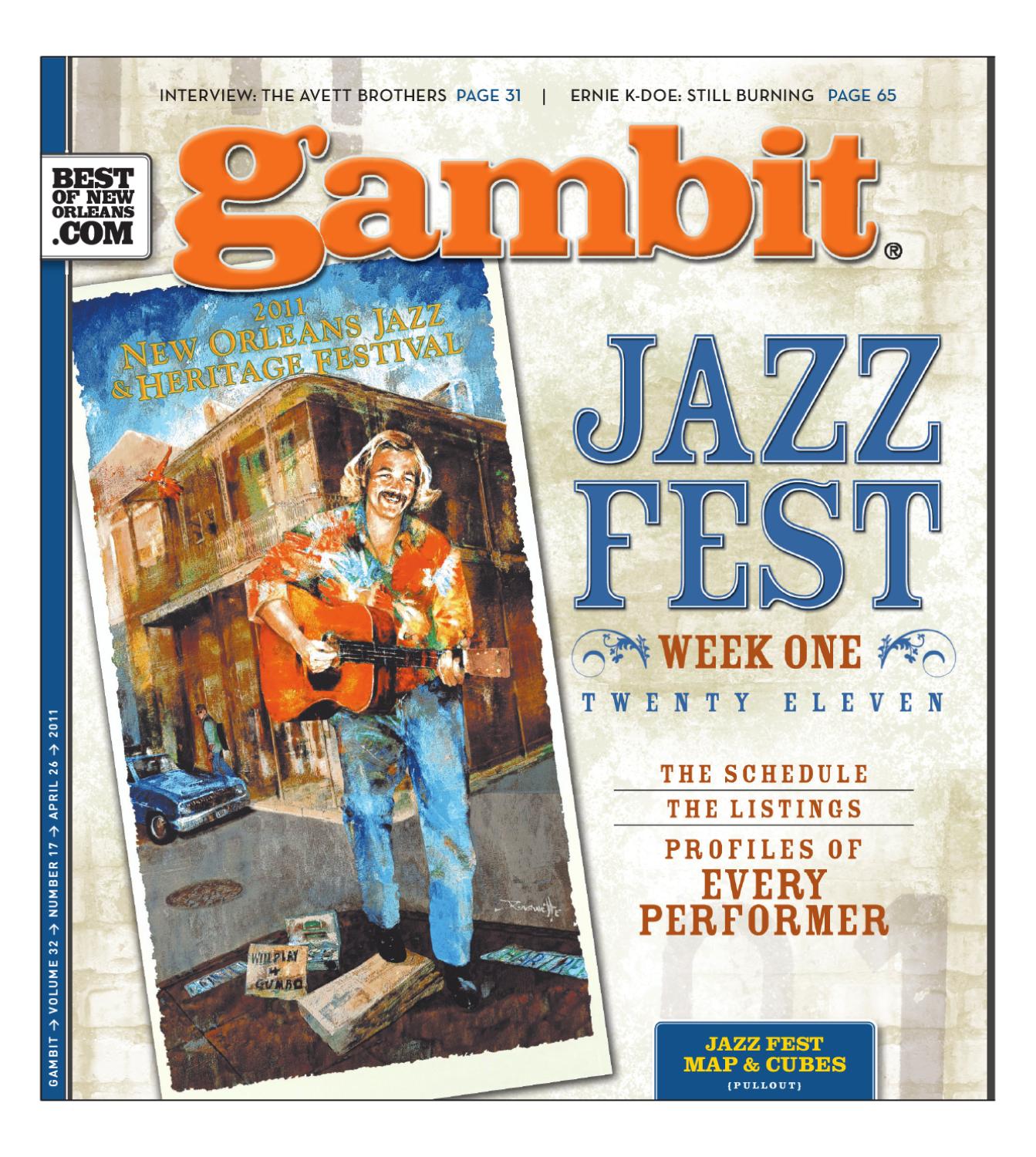 Gambit's 2011 Jazz Fest Guide by Gambit New Orleans - Issuu