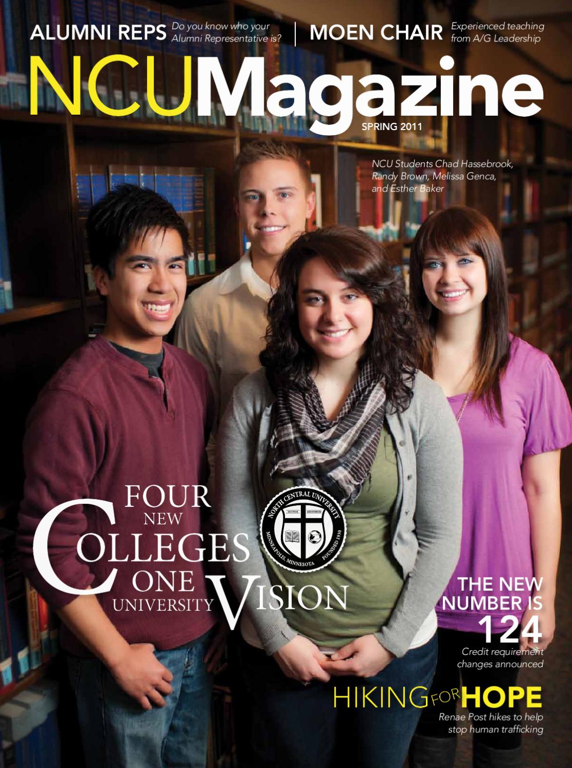 NCU Magazine Spring 2011 by North Central University Issuu