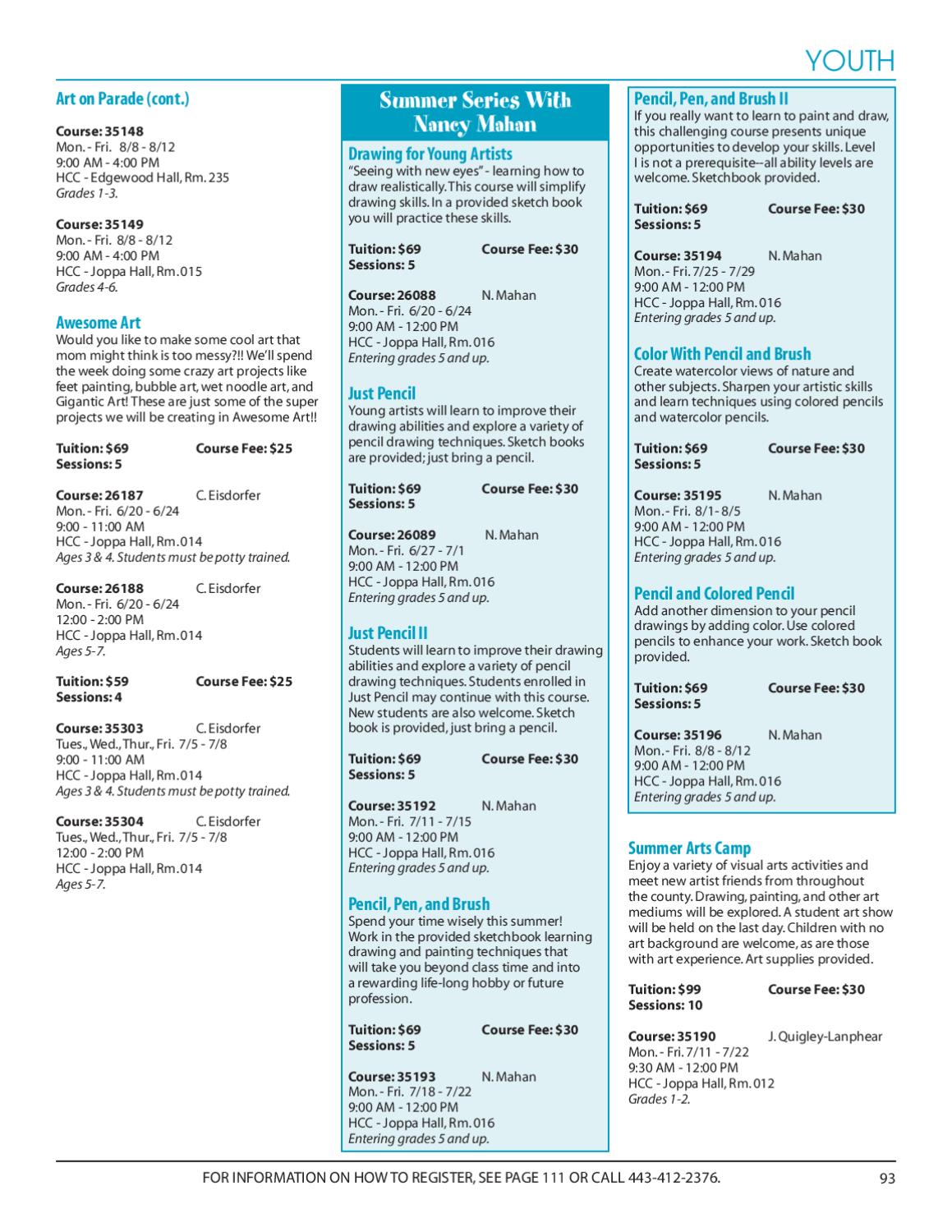 HCC Noncredit Catalog by Harford Community College Issuu