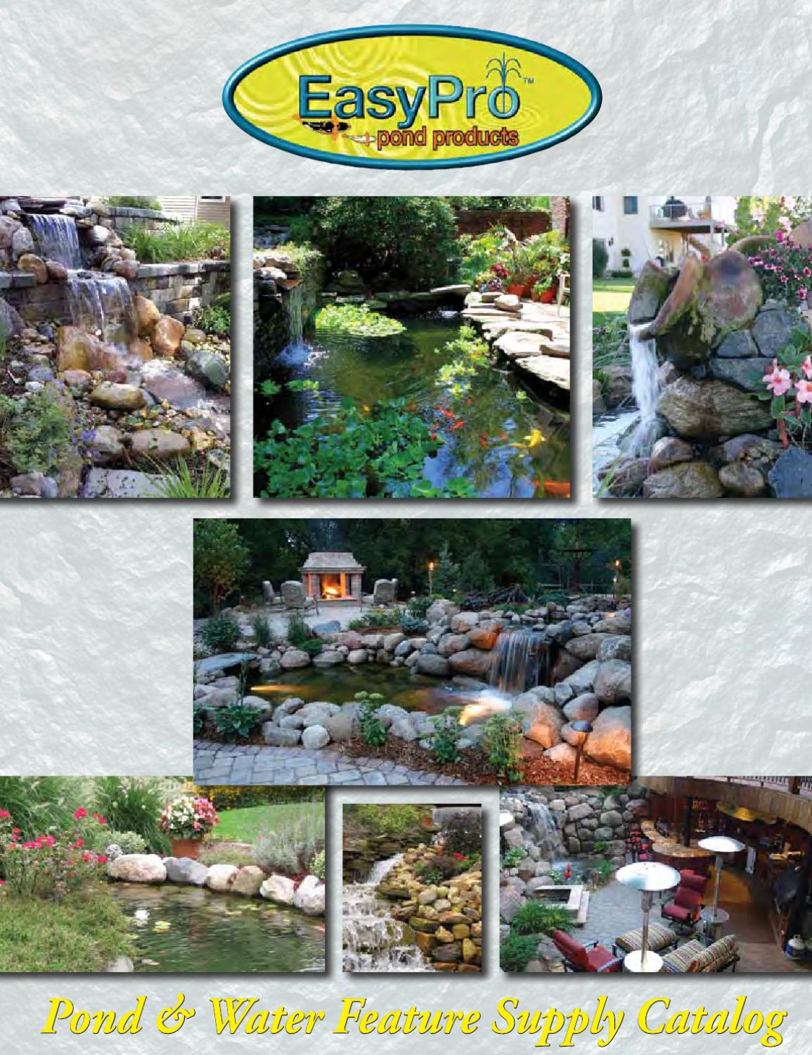 Pond and Water Feature Supply Catalog by Revel Issuu