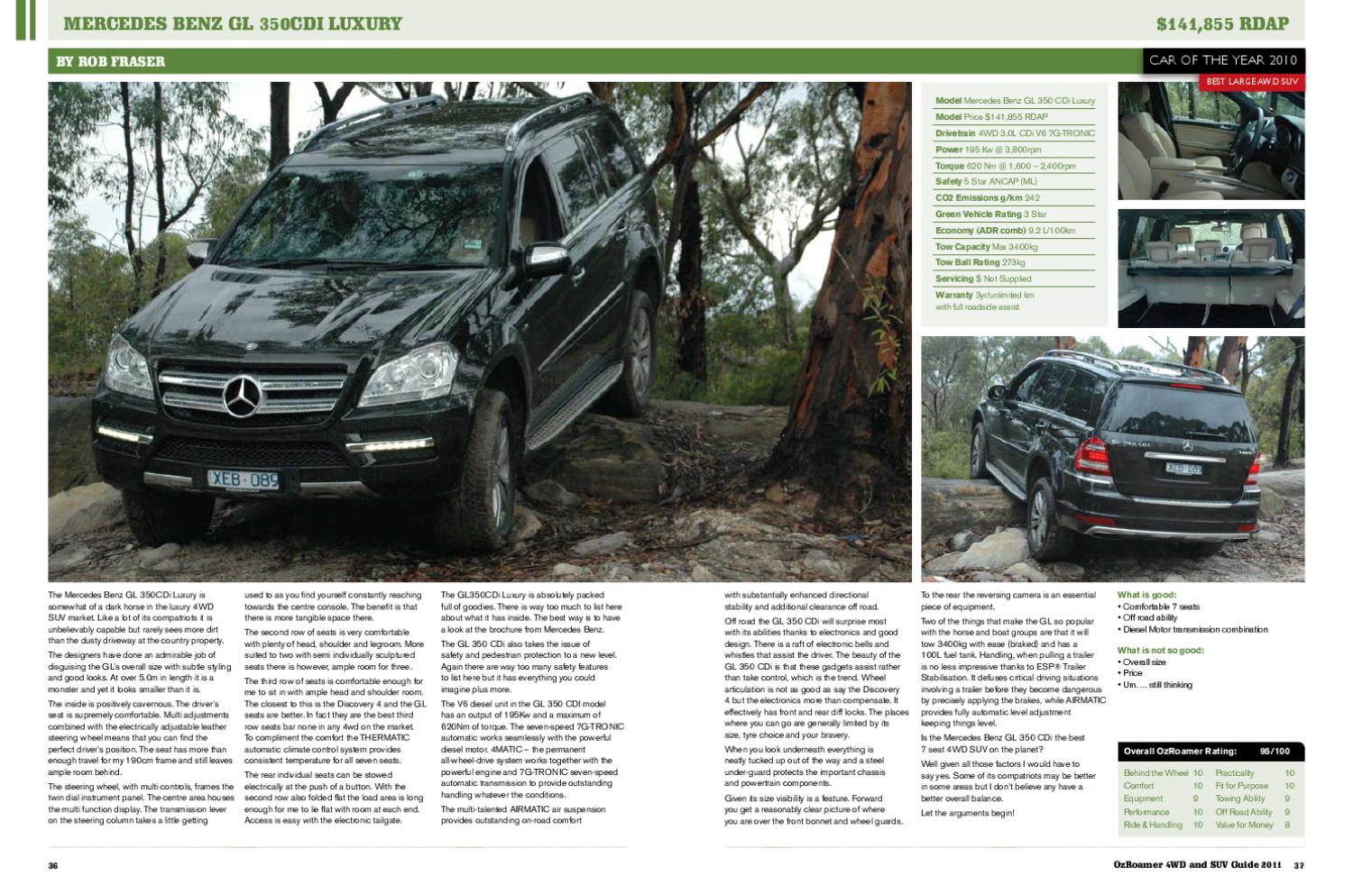 Ozroamer 4wd And Suv Guide 2011 Issue 1 By Auto Alliance