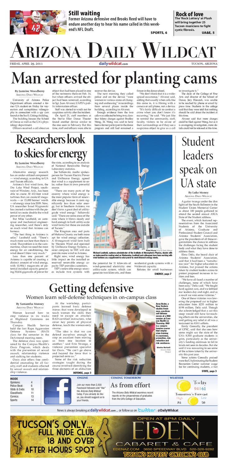 Arizona Daily Wildcat By Arizona Daily Wildcat Issuu
