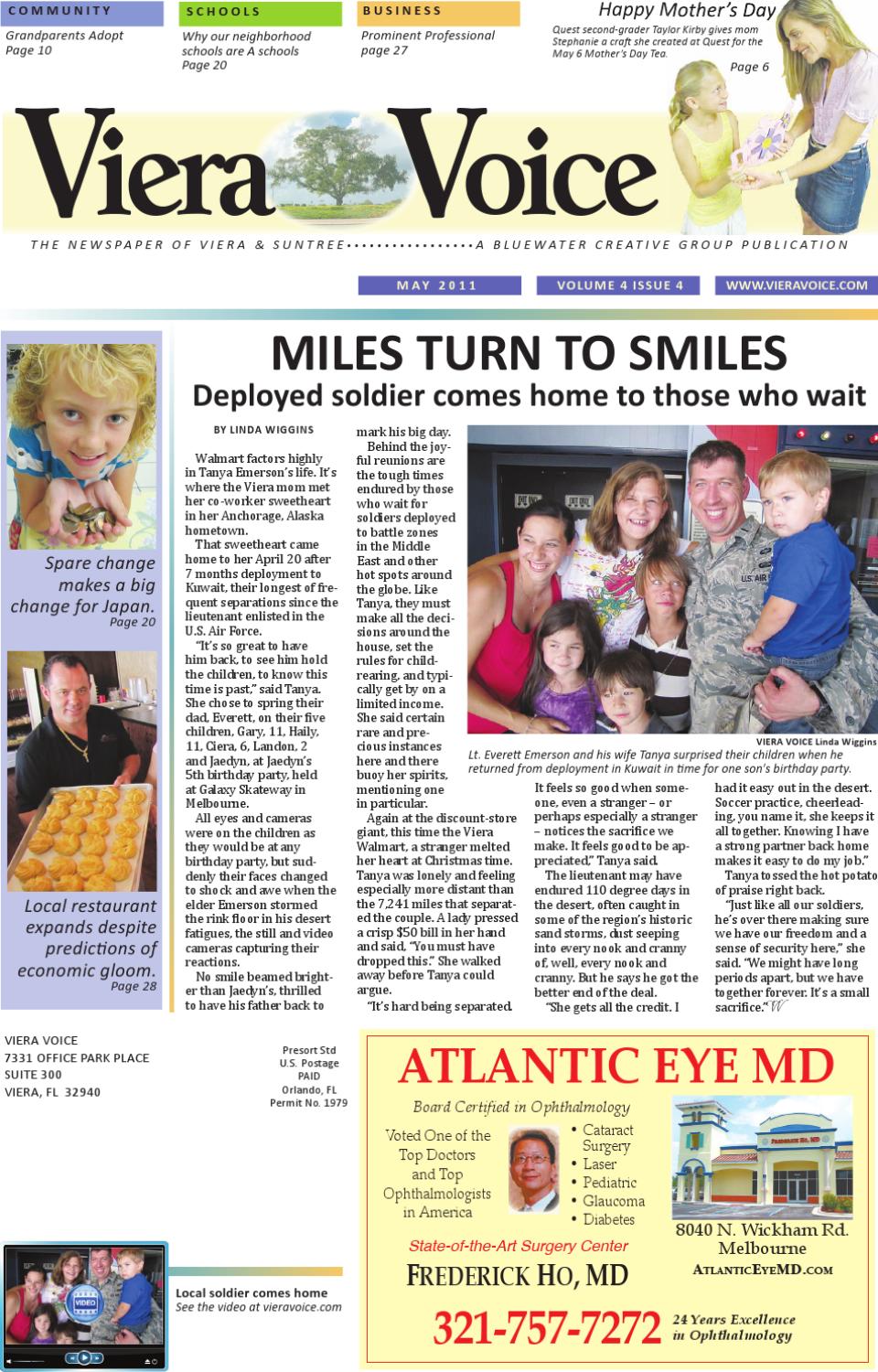 Viera Voice May 2011 by Viera Voice • Senior Life • Boomer Guide - Issuu