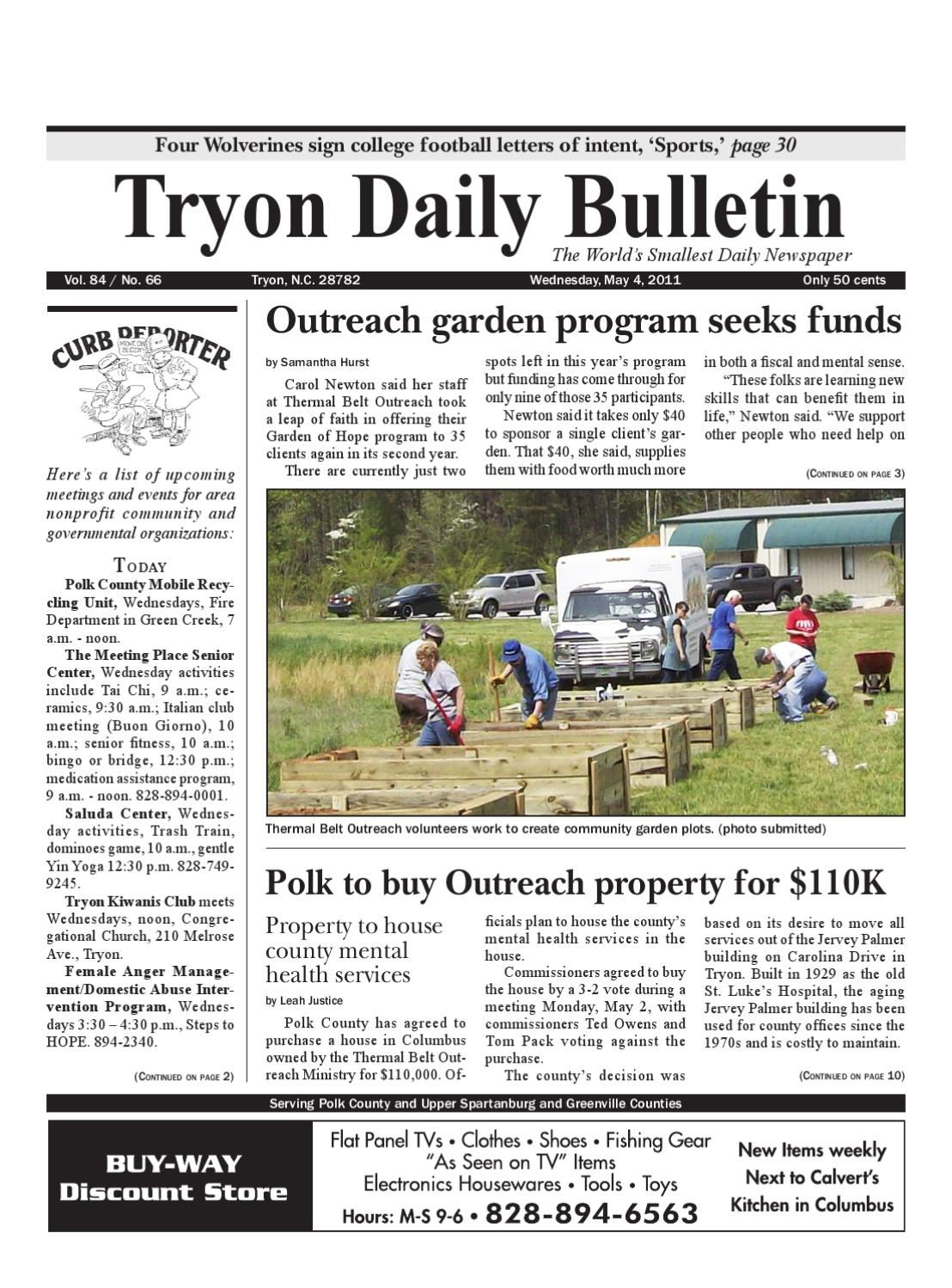 5411 Daily Bulletin by Tryon Daily Bulletin Issuu