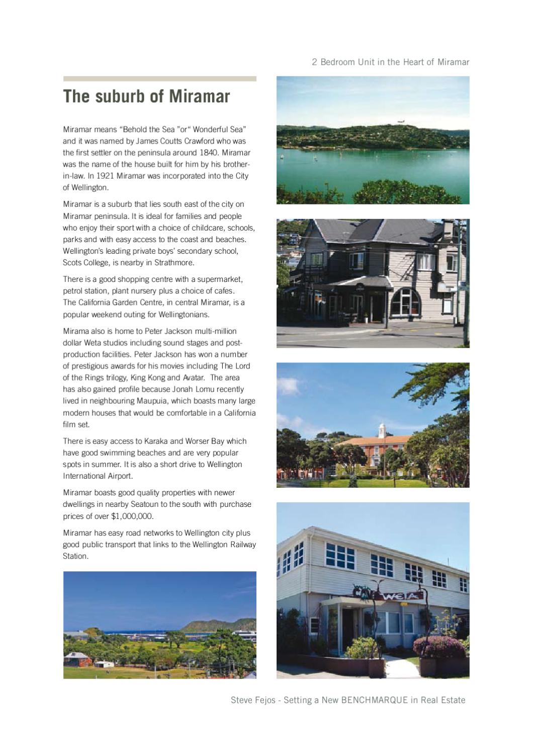 6 47 Park Rd Miramar By Steve Fejos Harcourts Team Wellington Issuu