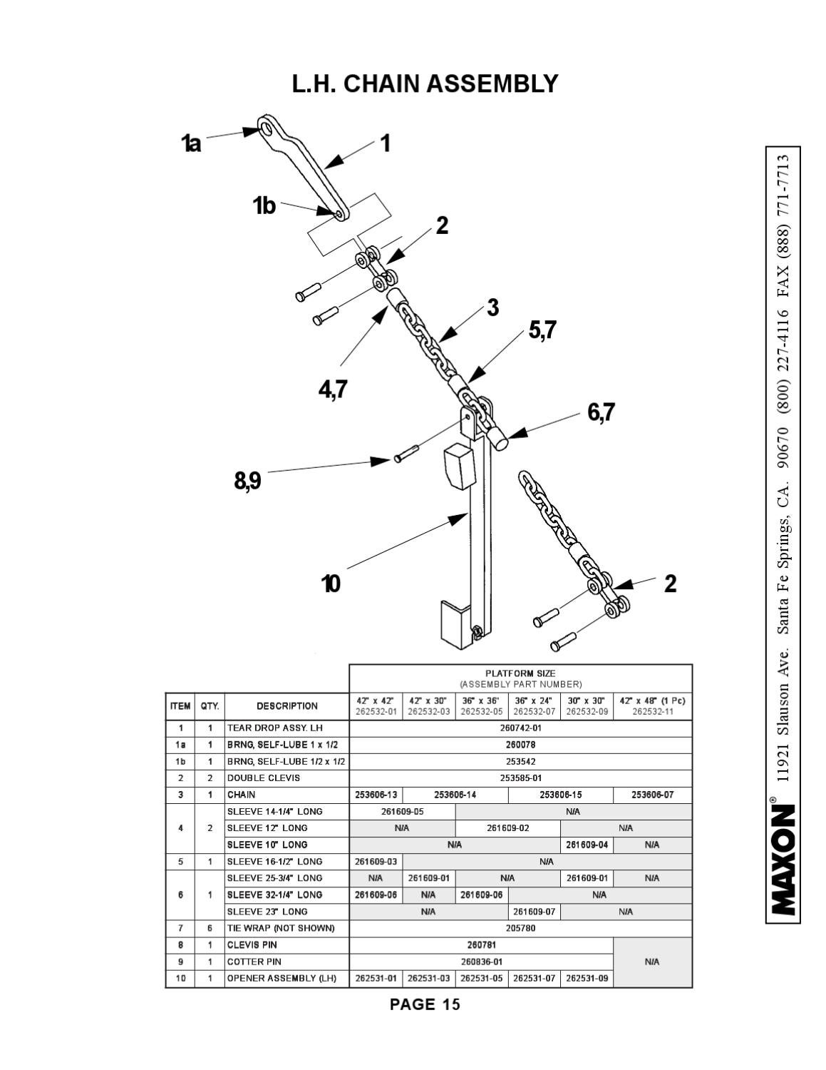 Maxon BMR Series by THE Liftgate Parts Co. Issuu