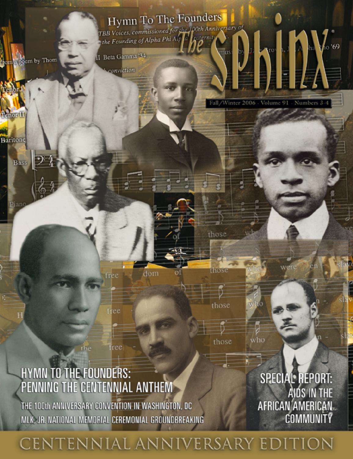 Sphinx Magazine The Sphinx Magazine Fall/Winter 2006 part 1 by Darryl R. Matthews Sr ...