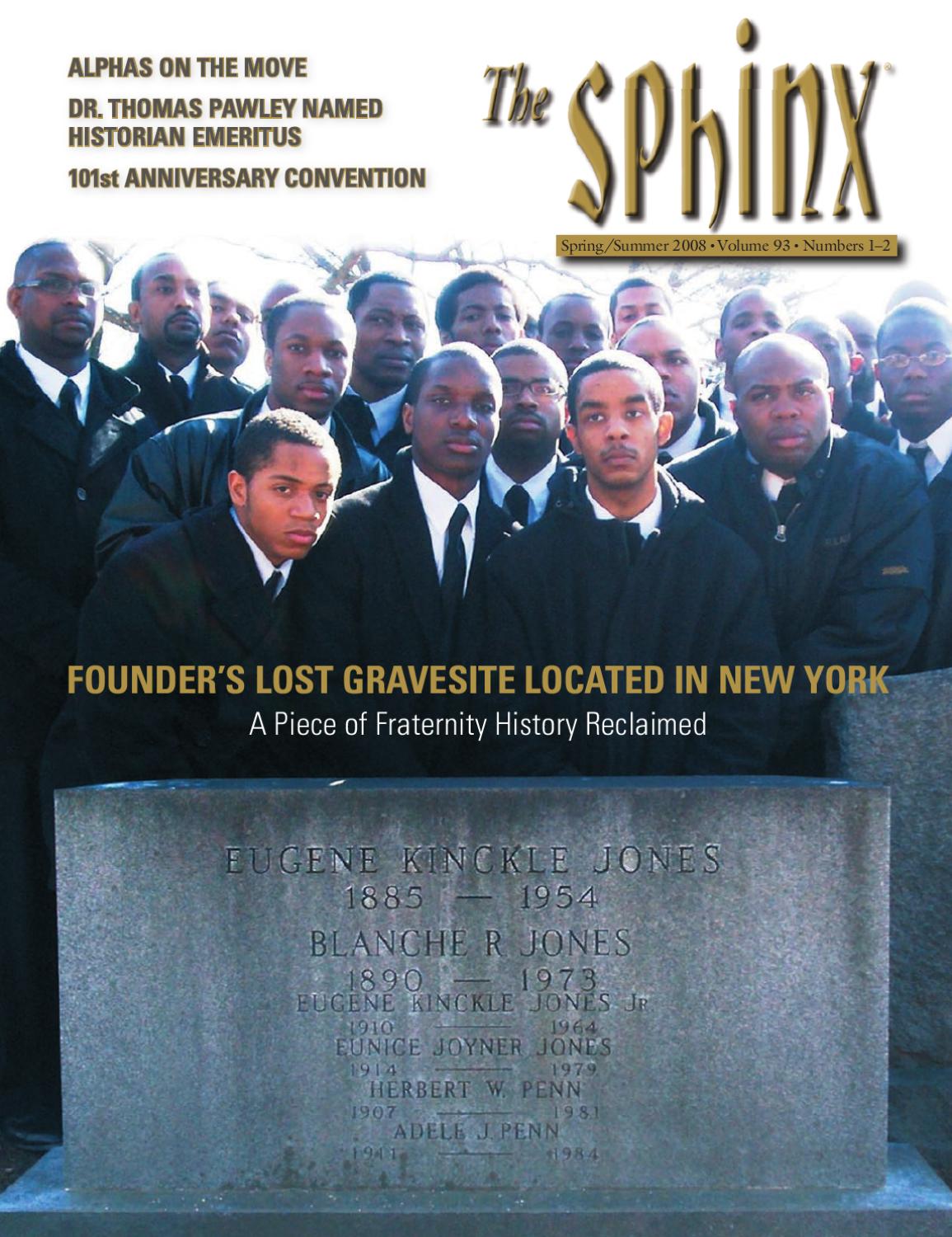 Sphinx Magazine The Sphinx Magazine Spring/Summer 2008 part 1 by Darryl R. Matthews Sr ...