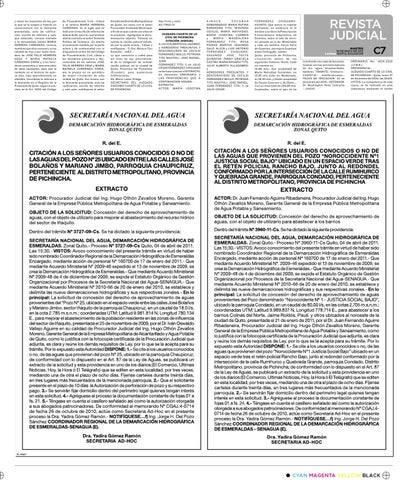 Edicion Impresa Revista Judicial Del 10 De Mayo De 11 By La Hora Ecuador Issuu