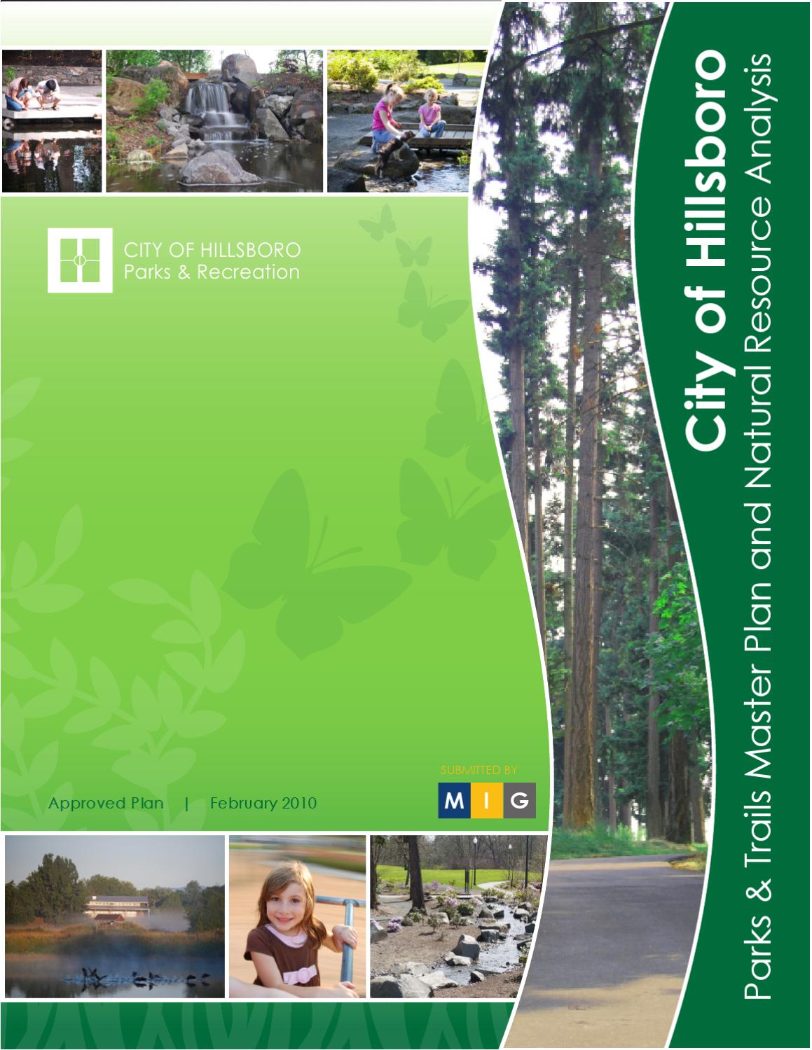 Hillsboro Parks & Recreation Master Plan by City of Hillsboro Issuu