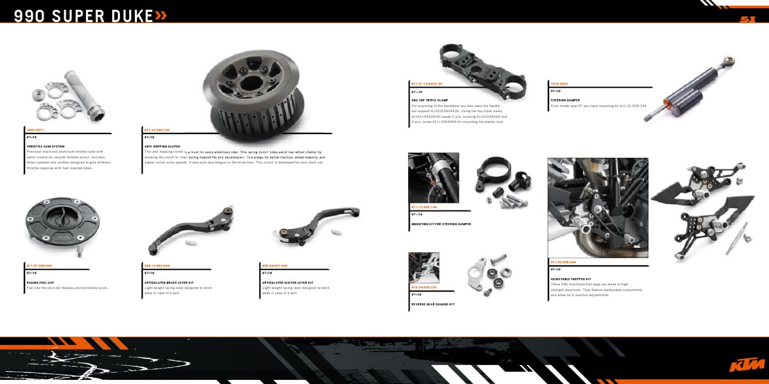 KTM PowerParts Catalog Street USA 2011 by KTM GROUP Issuu