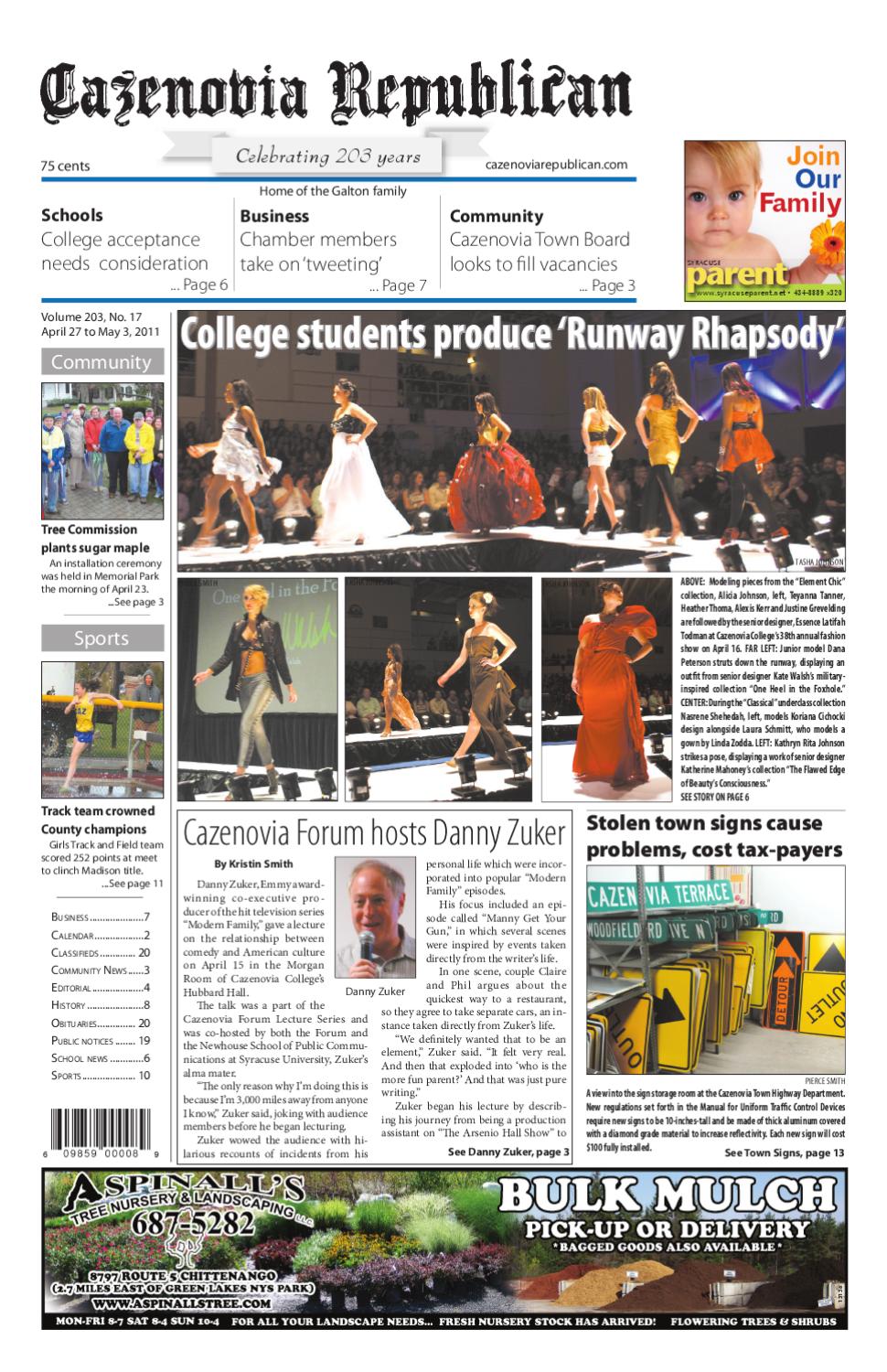 Cazenovia Republican by Eagle Newspapers Issuu