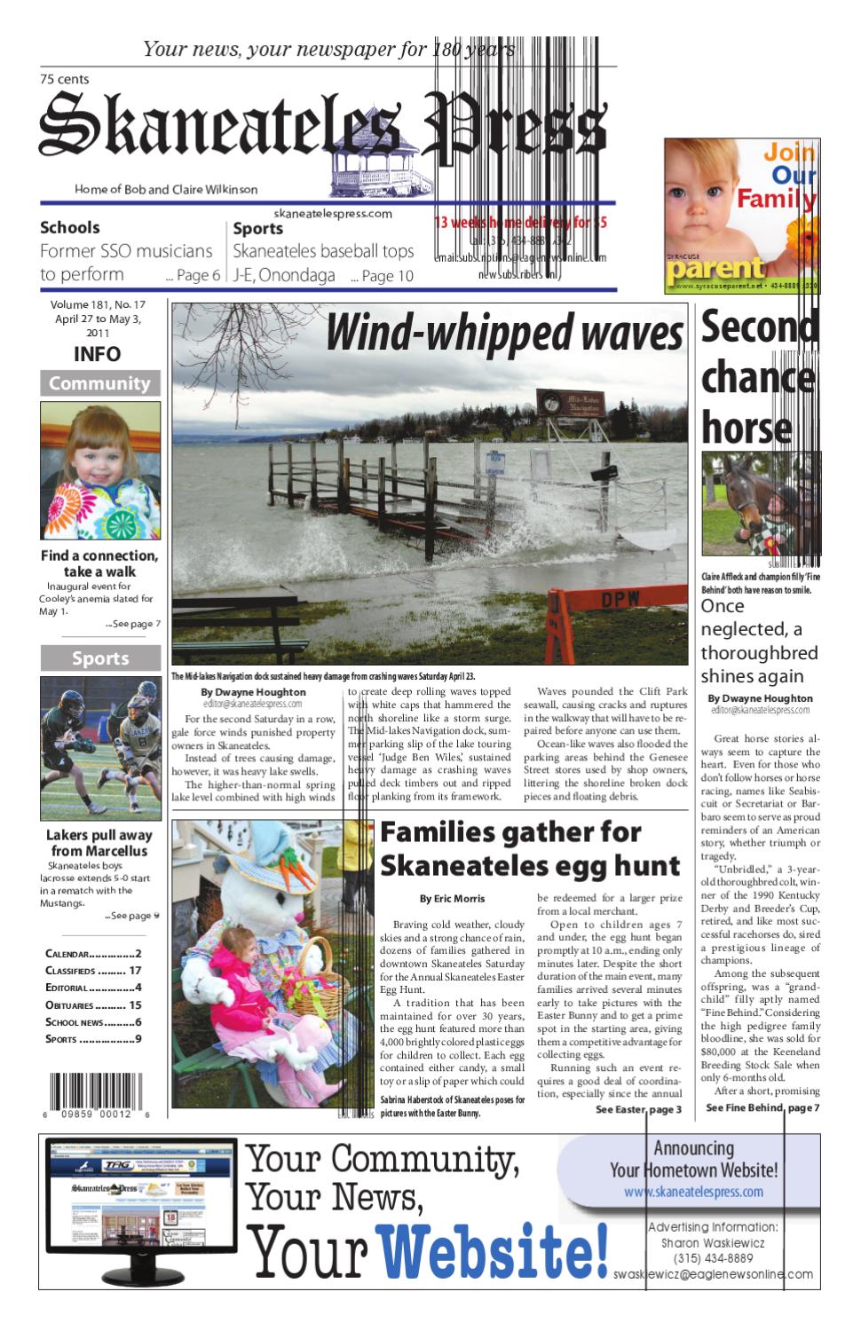 Skaneateles Press by Eagle Newspapers Issuu
