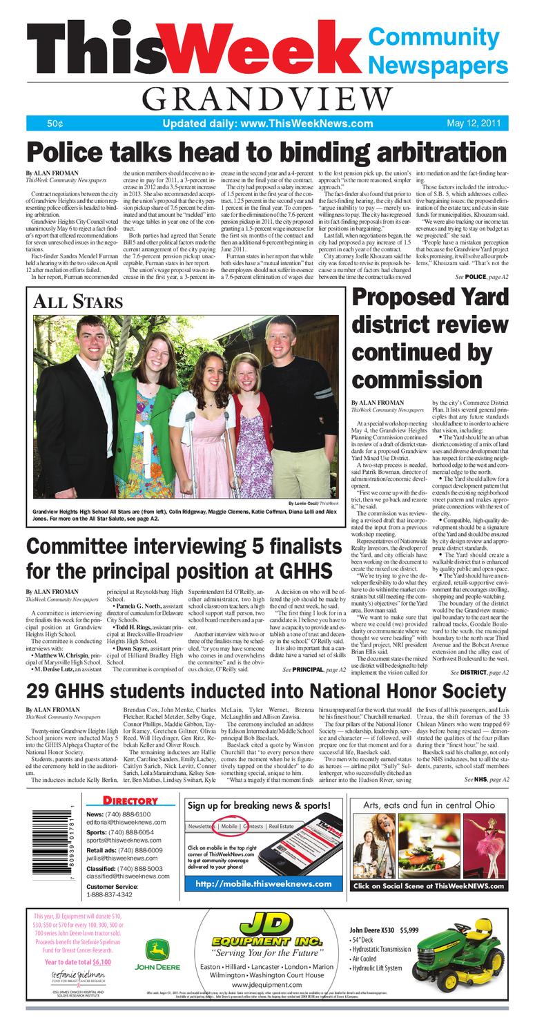 ThisWeek Grandview 5/12 by The Columbus Dispatch - Issuu