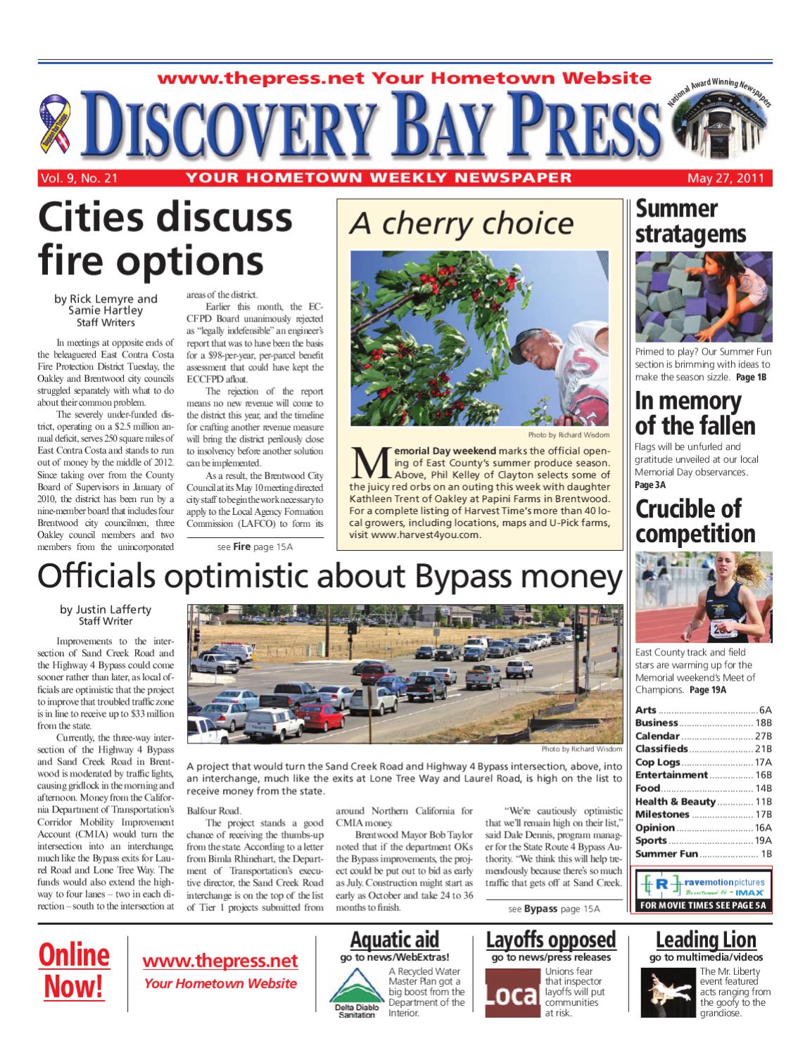 Discovery Bay Press 05 27 11 By Brentwood Press Publishing Issuu