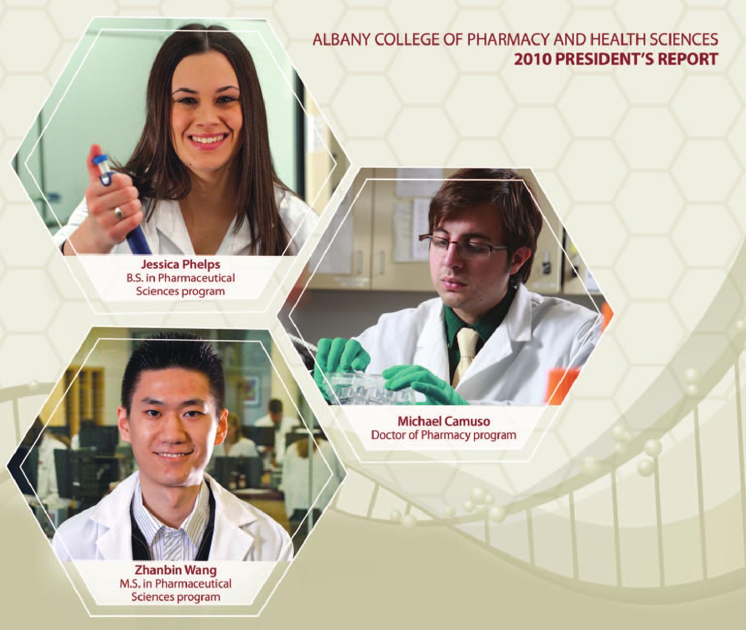 Presidents Report 2010 by Albany College of Pharmacy and Health